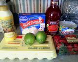 A picture of step 2 of strawberry margarita cupcakes.