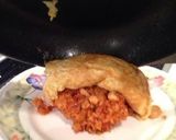 A picture of step 13 of Omurice (Rice Omelette).