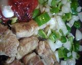 A picture of step 9 of Sweet and Sour Pork in 10 minutes.