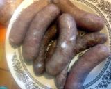 A picture of step 6 of Wisconsin beer brats.