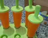 A picture of step 9 of Orange Popsicle.