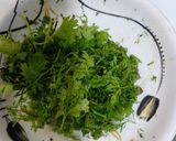A picture of step 1 of Dahi phulkiyan.
