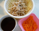 A picture of step 2 of Tasty Burdock Root and Carrot Kinpira.