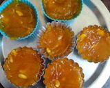 A picture of step 4 of Custard halwa.