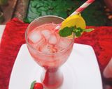 A picture of step 3 of Cherry Red Plums and Apple Mojito.