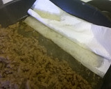 A picture of step 10 of Three Way Minced Beef with mirepoix..