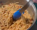 Foto del paso 9 de la receta: Espagueti con Crema de Champiñones y Chorizo Chipotleado