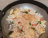 A picture of step 5 of Sabudana khichdi.