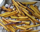 A picture of step 2 of Salty Sweet Potato Sticks.