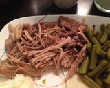 A picture of step 9 of Slow Cooker Pork Picnic Roast.