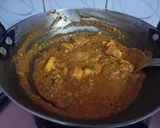 A picture of step 4 of Paneer Butter Masala.