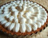 A picture of step 7 of Calpis Cheese Meringue Tart.