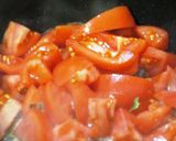 A picture of step 3 of Super Quick Canned Boiled Mackerel & Tomato Spaghetti.