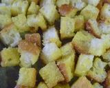 A picture of step 3 of Garlic Cheese Croutons.