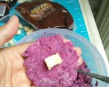 Foto langkah ke 3 dari resep Bola bola ubi ungu isi coklat keju.