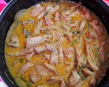 Foto del paso 25 de la receta: Tiras de pechuga de pollo en salsa tandoori y bryani