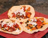 A picture of step 14 of Chipotle Roasted Veggie Tacos.