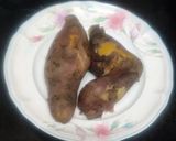 A picture of step 2 of Sweet potato Roast.