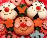 A picture of step 7 of Character Bento Omusubiman.