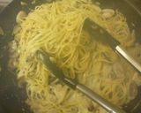 A picture of step 12 of Mushroom Cream Pasta.