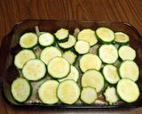 A picture of step 5 of herb n garlic chicken breast w/onion n zucchini..