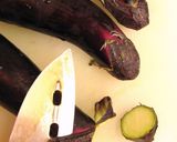 A picture of step 1 of Grilled Eggplant With a Method to Peel Them Easily.