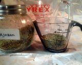 A picture of step 1 of lamb rub.