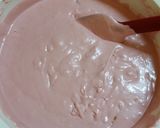 A picture of step 5 of Black Cherry Jell-O Cheesecake.