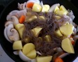A picture of step 2 of Nikujaga With No Water-Added.