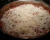 A picture of step 5 of Pizza pasta.
