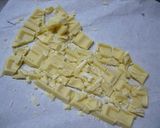 A picture of step 1 of Okara White Chocolate Cheesecake.