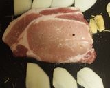 A picture of step 4 of Apple & Rosemary Sautéed Pork.