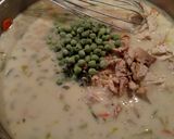 A picture of step 2 of Sugar's Chicken Pot Pie.