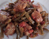 Foto del paso 5 de la receta: Judías verdes con cabezada de cerdo