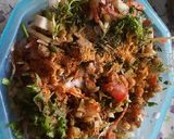 A picture of step 5 of Mix sprouts n mix vegetables salad 🥗.