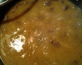 A picture of step 5 of curry mini patties in sauce.