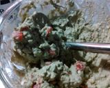 A picture of step 2 of Guac-holy-mole.