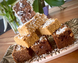 Foto del paso 7 de la receta: Brownie saludable de plátano y mantequilla de cacahuete