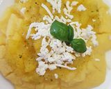 Foto del passaggio 3 della ricetta Polenta con zucca e ricotta salata