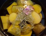 Foto del paso 2 de la receta Solomillo en salsa de naranja y patatas confitadas