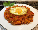 Foto del paso 17 de la receta: Pisto con patatas y huevo