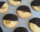 A picture of step 8 of Vickys Chocolate Coated Ginger Cookies, GF DF EF SF NF.