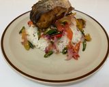 Foto langkah ke 6 dari resep Sambel dabu-dabu ikan patin.