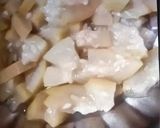 A picture of step 1 of Bottle gourd bharta.