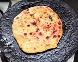 A picture of step 7 of Cheese paratha yummy.