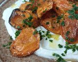 Une image de l'étape 8 de 🥕Carottes rôties sauce tahin citron vert ricotta.