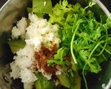 A picture of step 1 of Avacado papadi chaat.