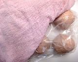 A picture of step 3 of Feather-light and Gently Flavored Strawberry Bread.