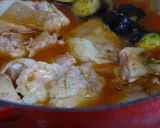 A picture of step 6 of Eggplant and Chicken Braised in Tomato Sauce.