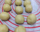 Foto langkah ke 4 dari resep 1042. Bolen Pisang Keju dengan Korsvet.